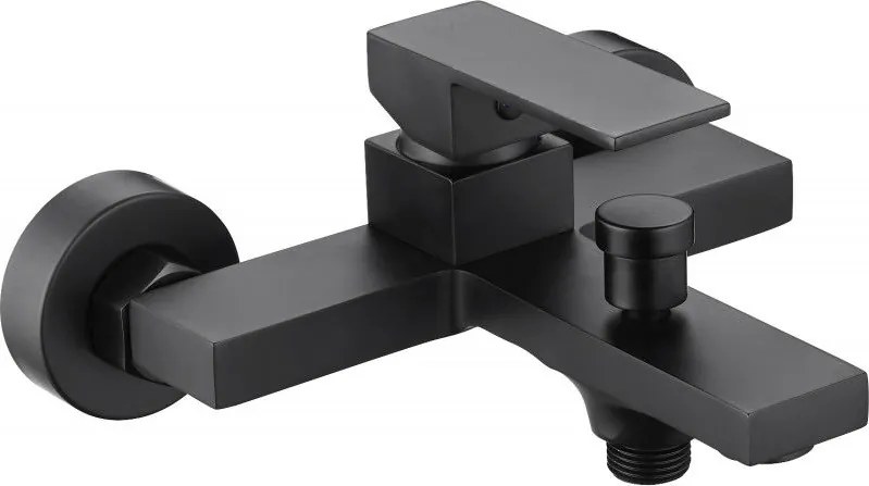 Mexen Uno смесител за вана, черен - 71430-70