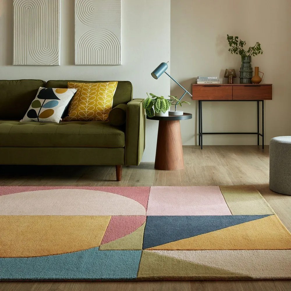 Ръчно изработен вълнен килим 200x290 cm Esre Bright – Flair Rugs