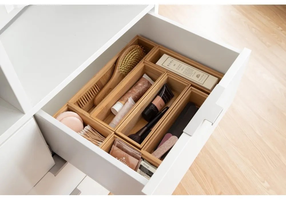 Бамбуков органайзер Woody, 30 x 7,5 x 6,35 cm - Compactor