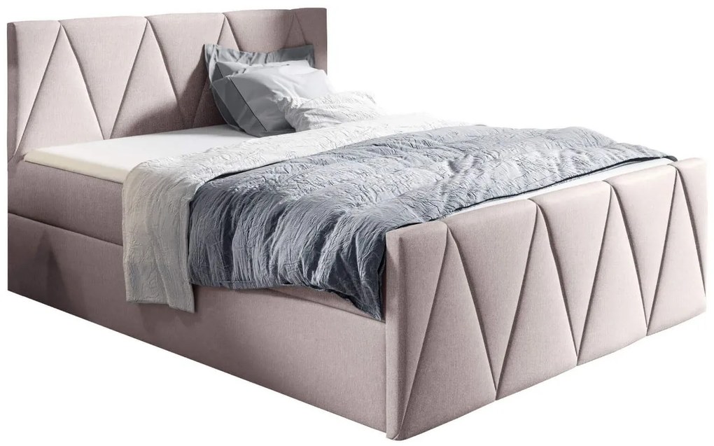 Тапицирано легло Aldo Lux-Prasino-140 x 200