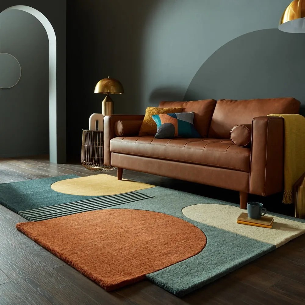 Ръчно изработен вълнен килим 200x290 cm Lozenge – Flair Rugs