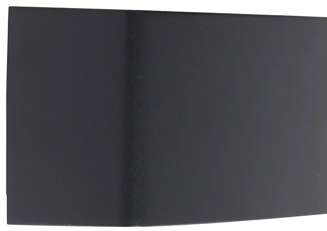 Модерна външна стенна лампа графит 14,3 см IP44 - Latina