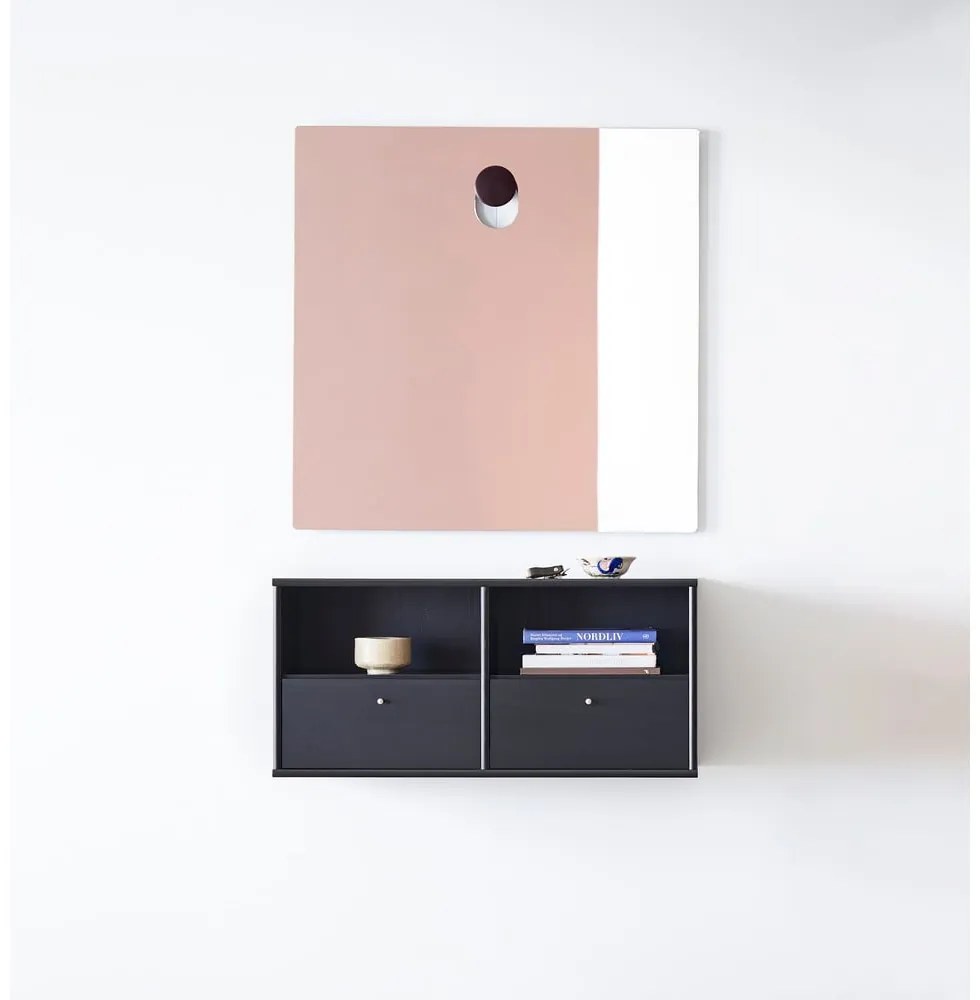 Черен комплект за коридор в декор от пепел Mistral - Hammel Furniture