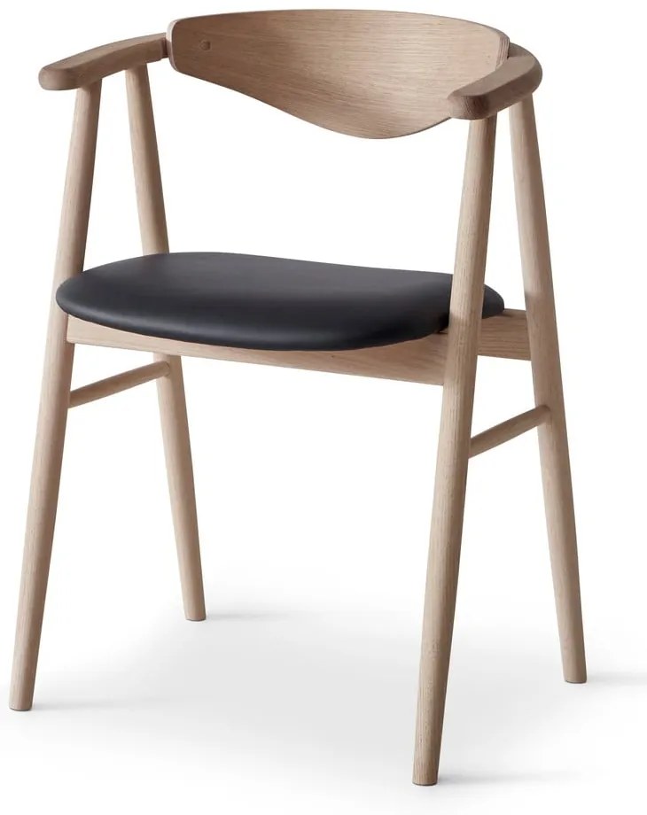 Трапезен стол от естествена кожа Traditional - Hammel Furniture