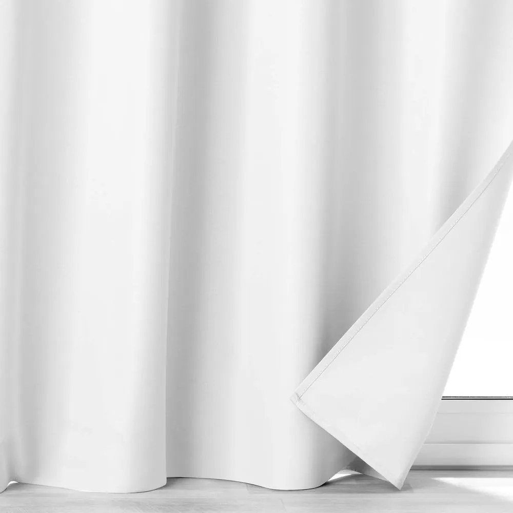 Светлосиво затъмняващо перде от микрофибър 140x260 cm Obscure – douceur d'intérieur