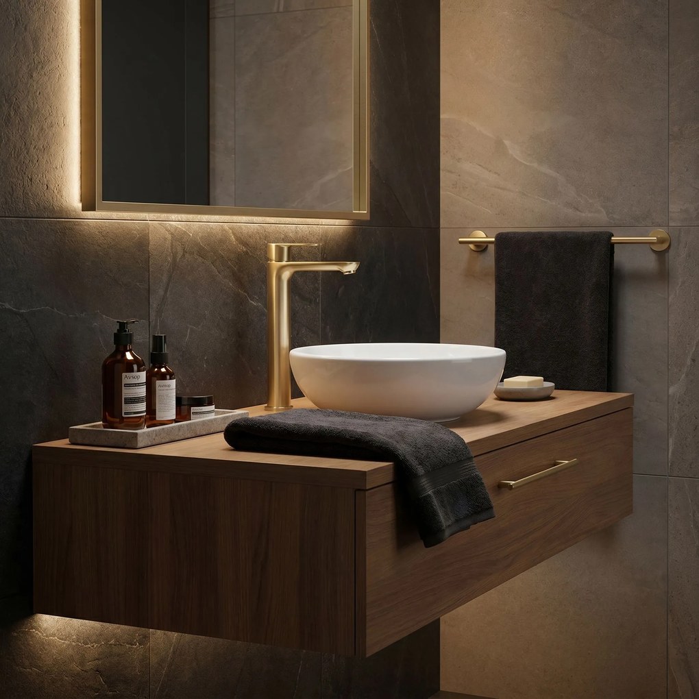 Смесител за баня Rea Logan Brush Nickel