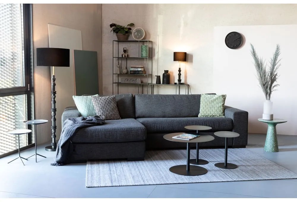 Зелена сгъваема маса, подходяща за използване на открито , ø 41 cm Victoria - Zuiver