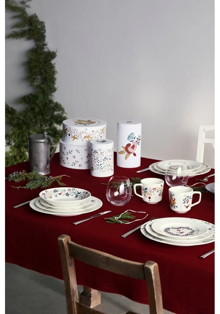 Бяла порцеланова чиния ø 27 cm Grand Cru Cottage – Rosendahl