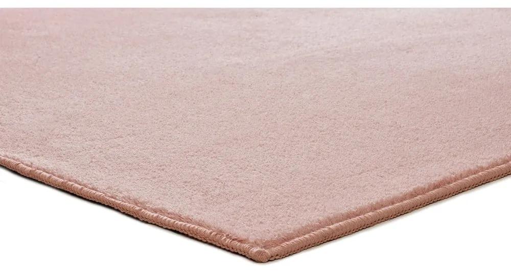Розов килим от микрофибър 120x170 cm Coraline Liso – Universal