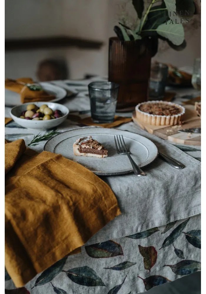 Бежова ленена подложка, 35 x 45 cm - Linen Tales