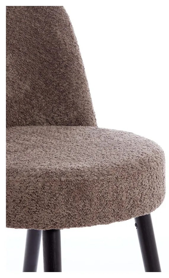 Кафяв трапезен стол Eckley – Light &amp; Living