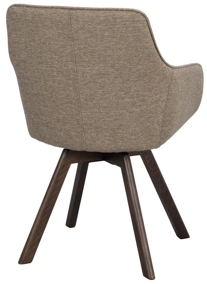 Бежови тапицирани трапезни столове в комплект 2 бр. Alison – Rowico