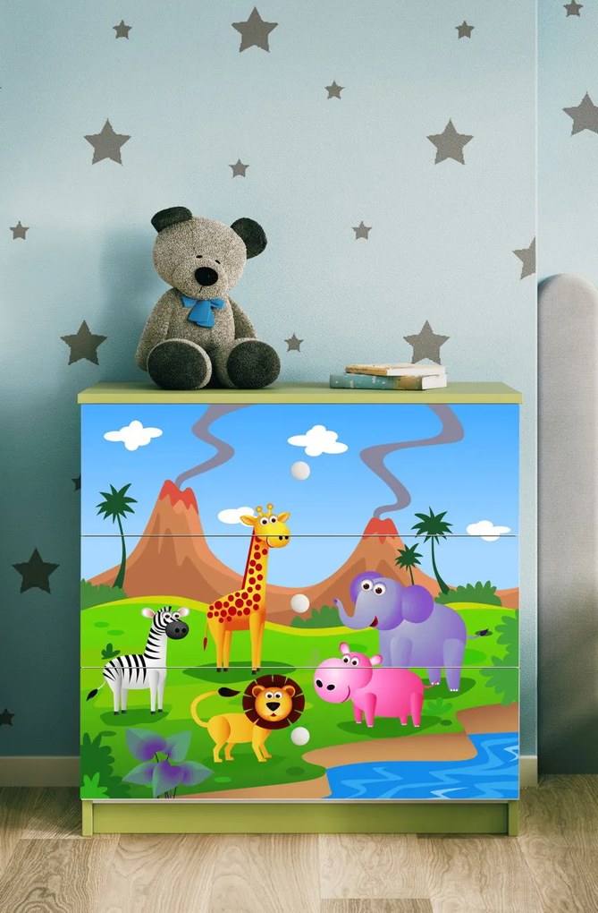 Скрин Babydreams Cartoon-Prasino-Safari