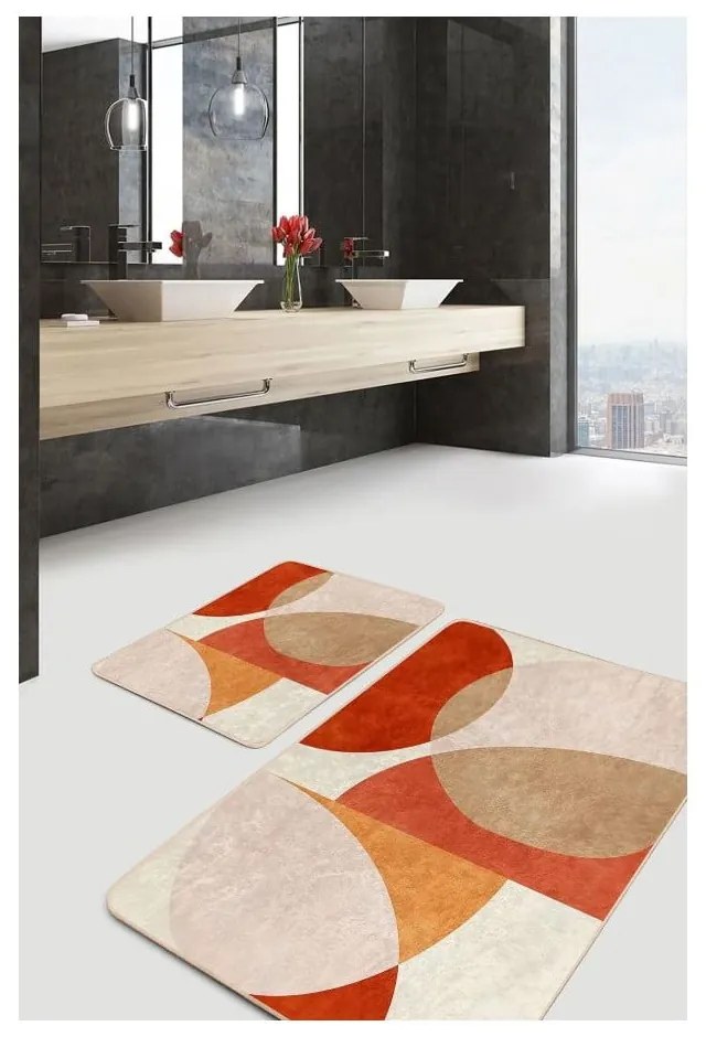 Кадифени килими за баня в комплект от 2 бр. 60x100 cm – Mila Home