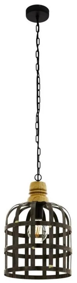 Eglo 49785 - Полилей на верижка OLDCASTLE 1xE27/60W/230V