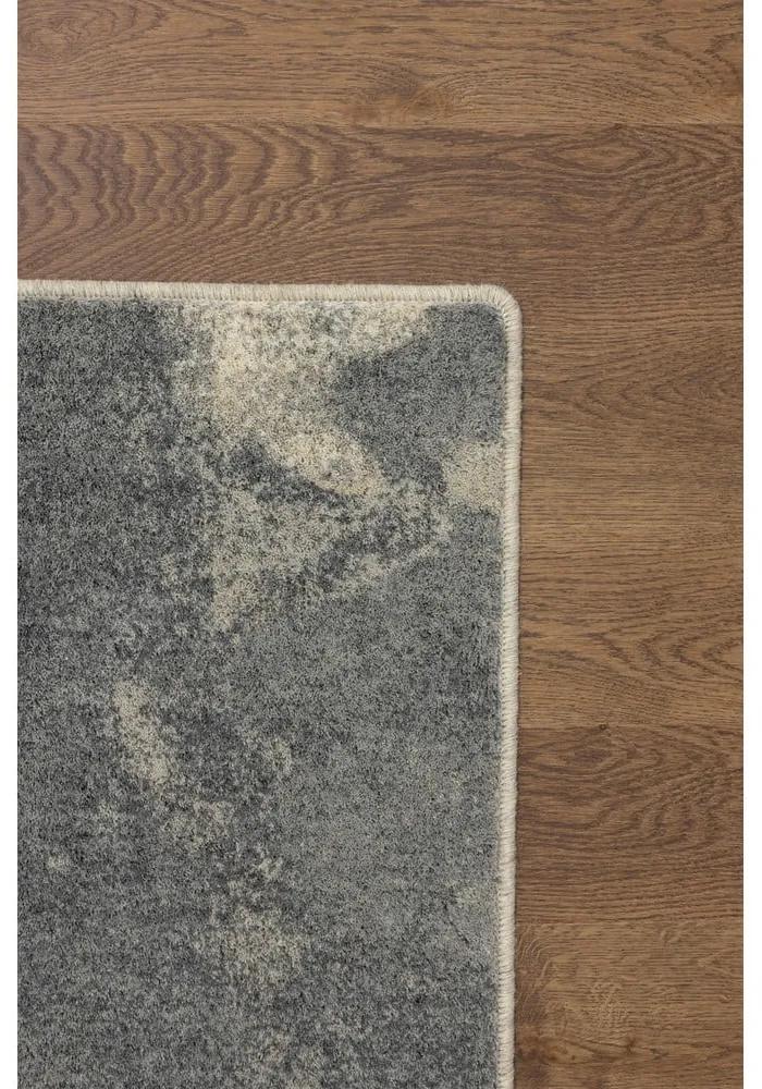 Бежов вълнен килим 133x180 cm Blur - Agnella