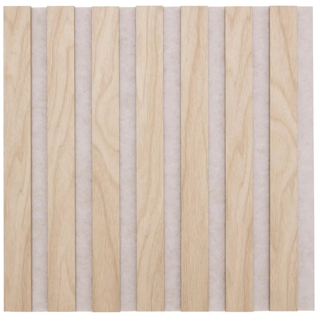 Сет декоративен панел atmosphera Colva, MDF, 30x30 cm, 3 бр - Бежов