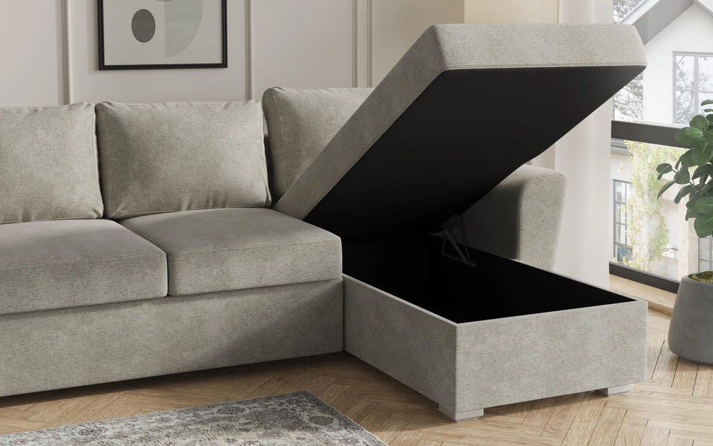 Разтегателен ъглов диван Микеланджело Ултра