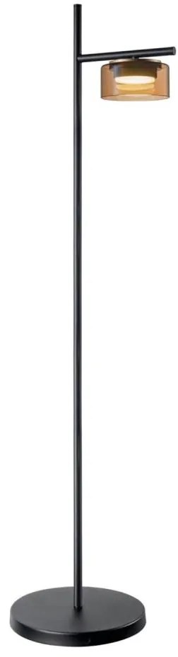 LED подова лампа OFELIA 1xGX53/6W/230V черна/бежова