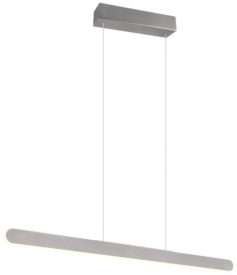 Светлосиво LED осветително тяло за окачване Helios - Trio