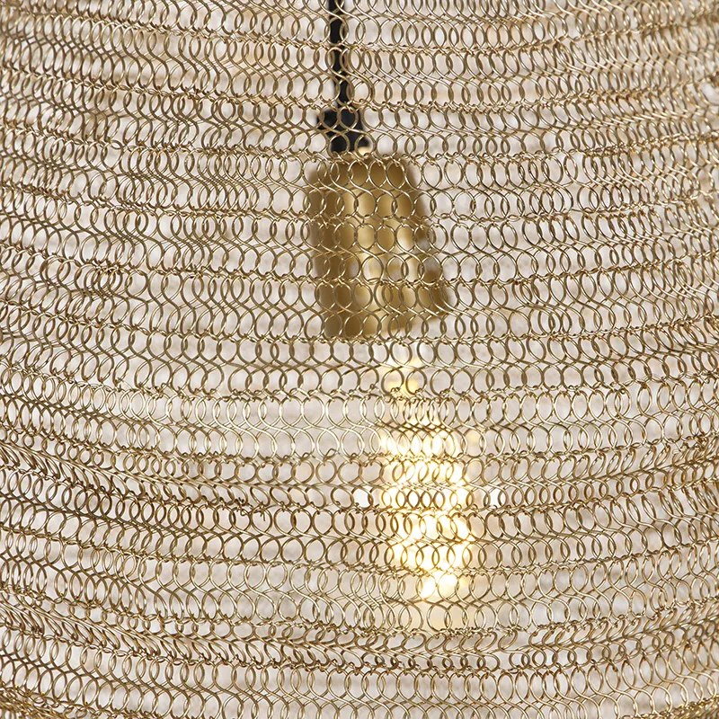 Ориенталски висящ аплик златен - Nidum