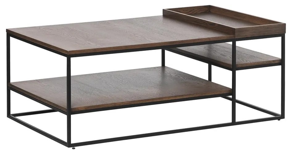 Кафява масичка за кафе 70x120 cm Rivoli – Unique Furniture