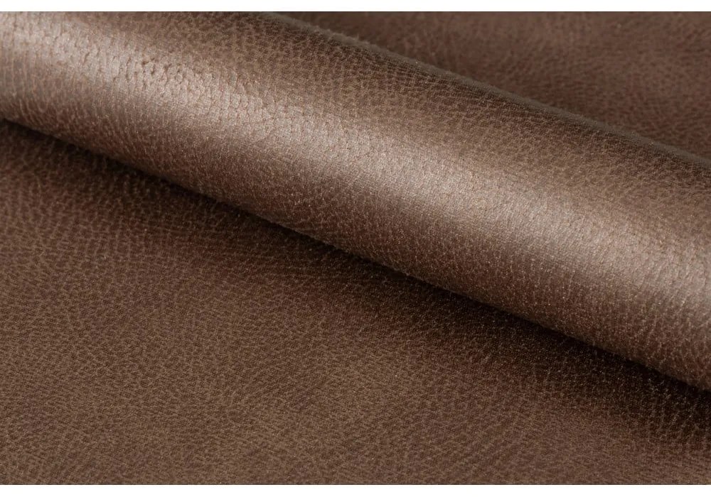 Кафяви трапезни столове от имитация на кожа в комплект от 2 бр. Kira – Actona