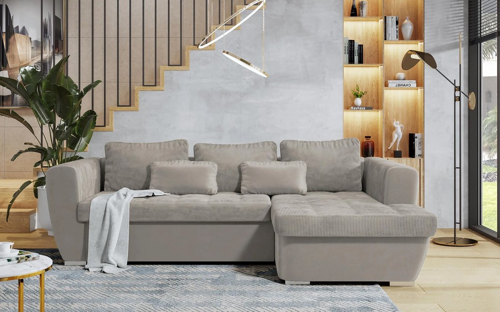 Разтегателен ъглов диван Лас Вегас S Премиум