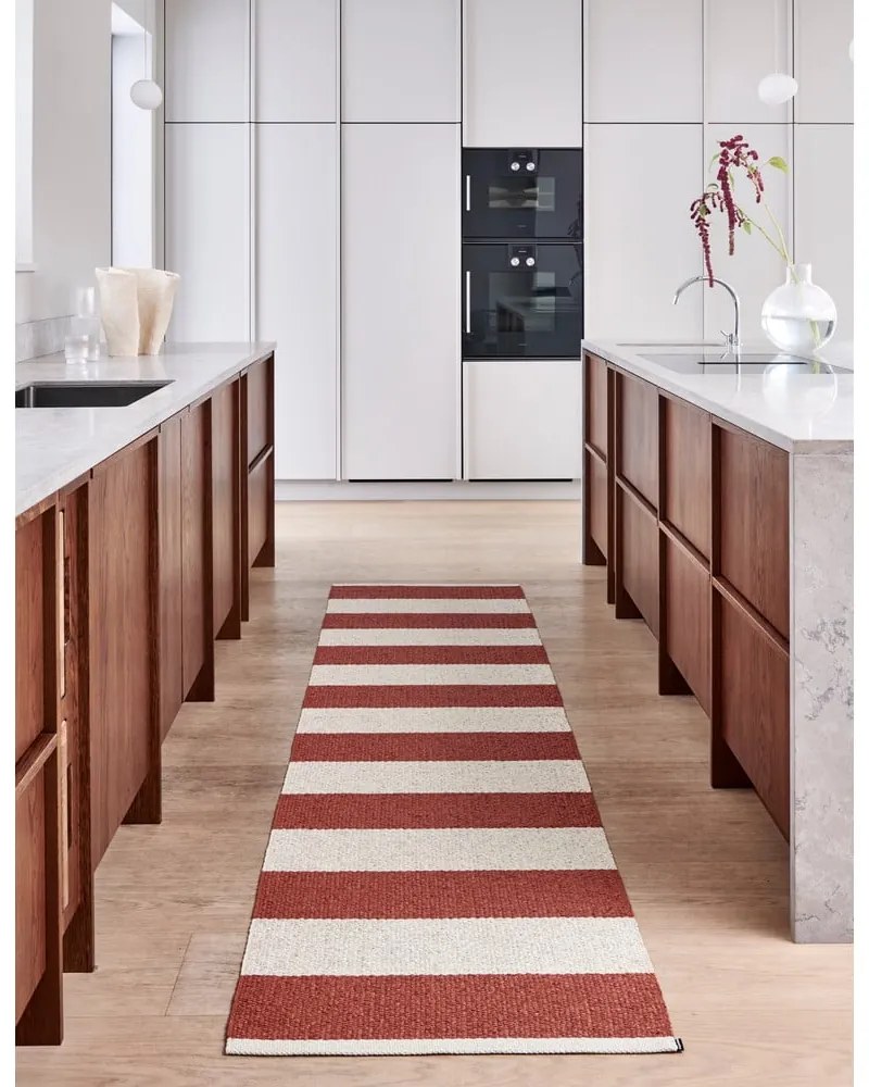 Пътека за открито и закрито в тухлен и кремав цвят 70x150 cm Bob Brick – Pappelina