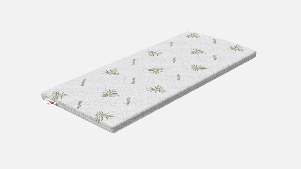 Топ матрак Zymmo, Rona, 160x200x6, Среден към мек, Мемори пяна