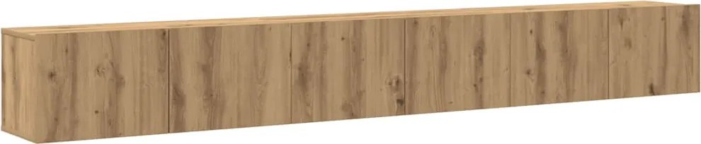 3329204 vidaXL Комплект от 3 части за стенен монтаж на телевизора