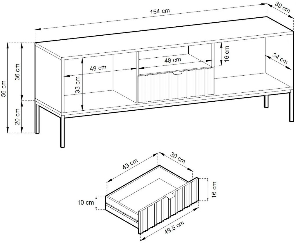 ТV шкаф Palermo-Mpez-Mauro