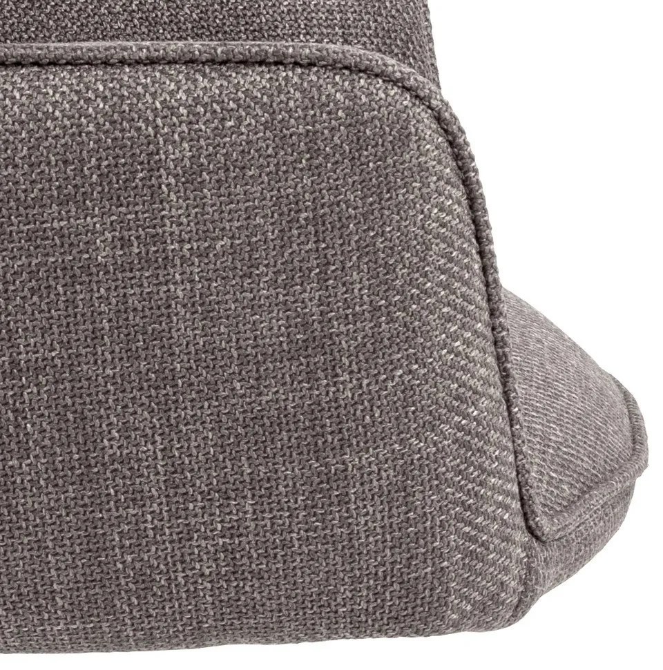 Светлосиви тапицирани трапезни столове в комплект с подлакътници 2 бр. Glenda – Actona