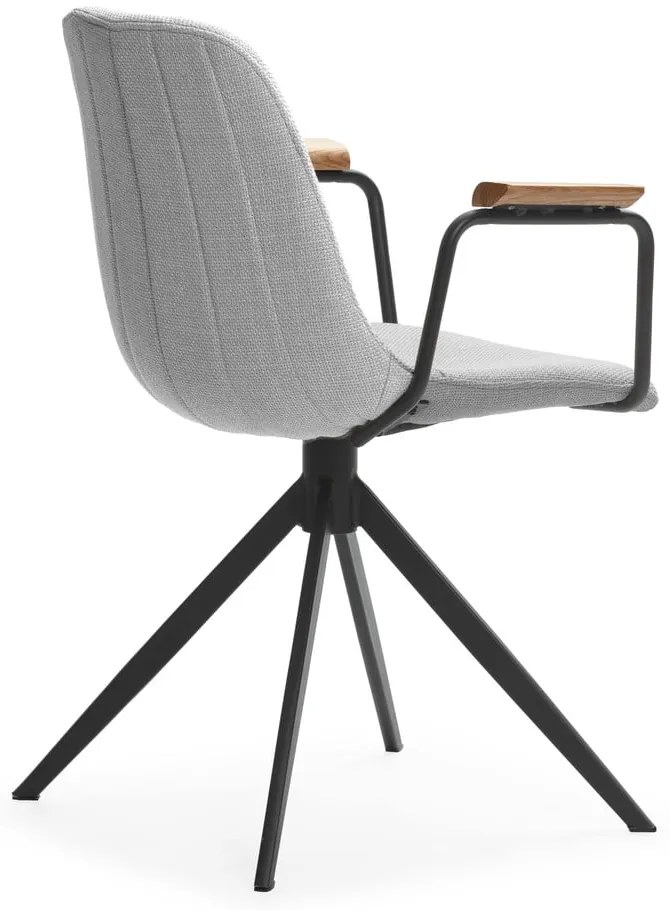 Светлосиви трапезни столове в комплект от 2 бр. Tali – Marckeric