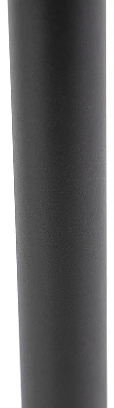 Модерна външна лампа черна 80 см IP44 - Gleam