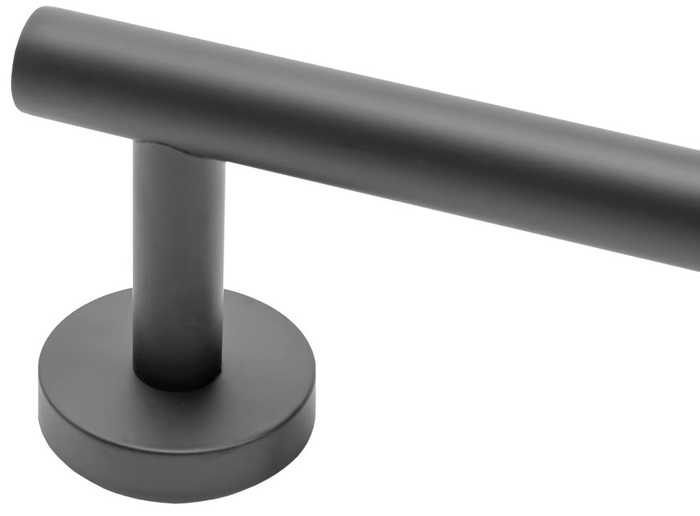 Закачалка за баня Gun Black 322232A LEO