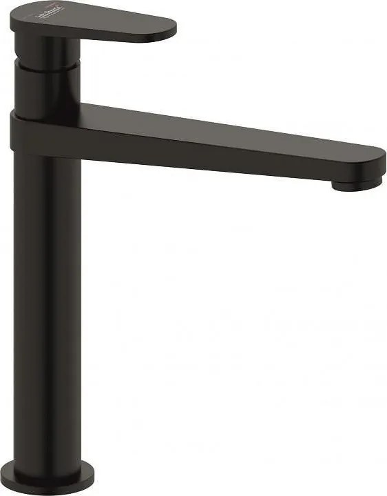 Стоящ смесител за умивалник ICF 195055B, месинг, черен мат, 26.9x23.8см