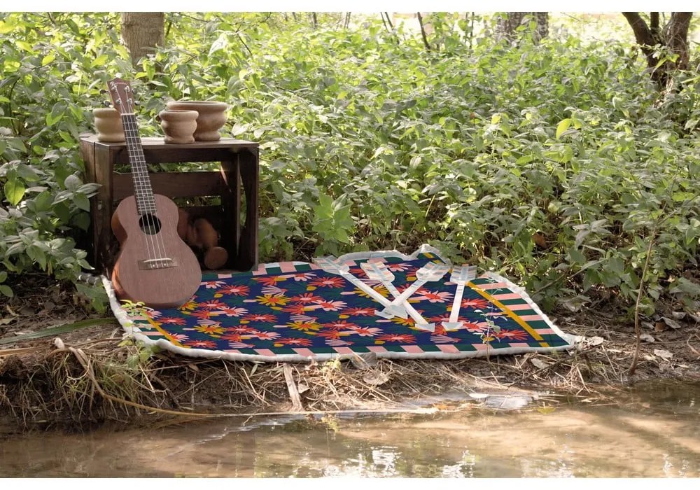 Бебешко одеяло 170x130 cm Floral - Madre Selva