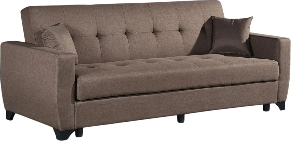 Разтегателен диван Baron 3seater-кафяво