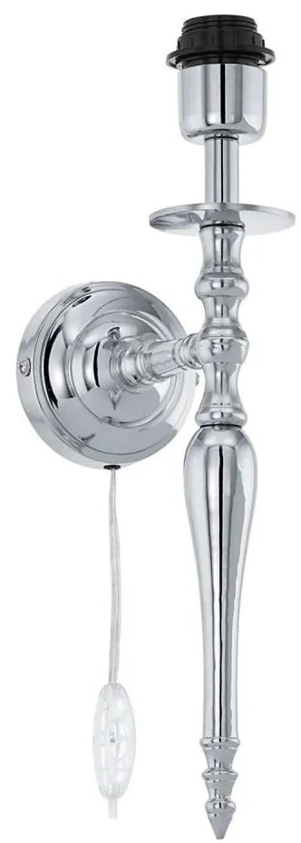 Eglo 78317 - Настенна лампа BEDWORTH 1xE27/60W/230V лъскав хром