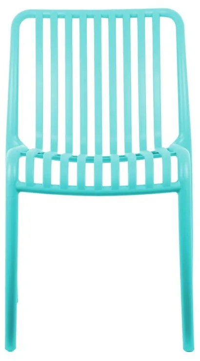 Тюркоазен пластмасов трапезен стол Glee – Leitmotiv