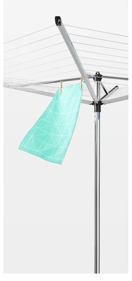 Градинска сушилня за дрехи в сребрист цвят 50 m Topspinner – Brabantia