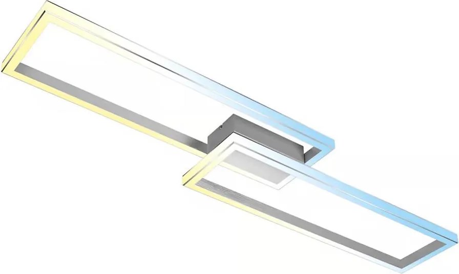 Briloner 3761019 - Димируем таванен LED плафон LED/45W/230V 2700-6500K + ДУ матов хром