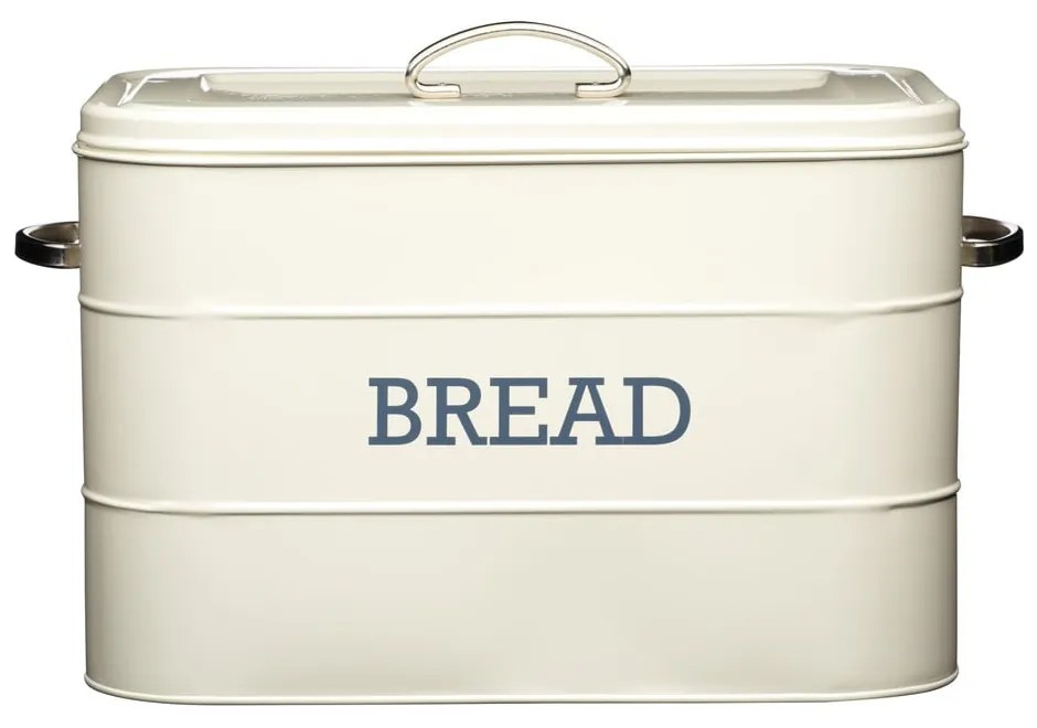 Кутия за хляб от крем-калай Nostalgia Living Nostalgia - Kitchen Craft