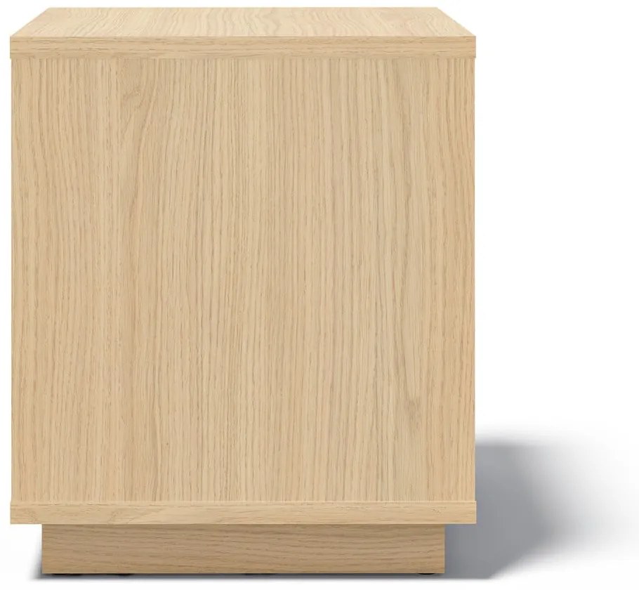 Дъбова странична маса 40x40 cm Ella - TemaHome