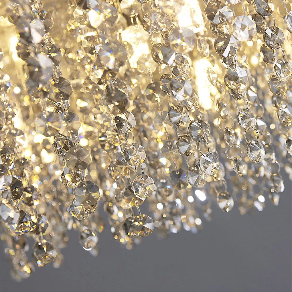 Лампа APP1787-16CP 60 cm Gold