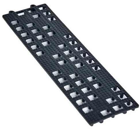 Бар мат/антислип подложка с клик система 31x9xh1.2см черен (JD-BMM)