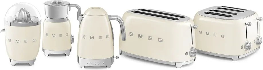 Кремава електрическа кана от неръждаема стомана 1,7 l Retro Style – SMEG