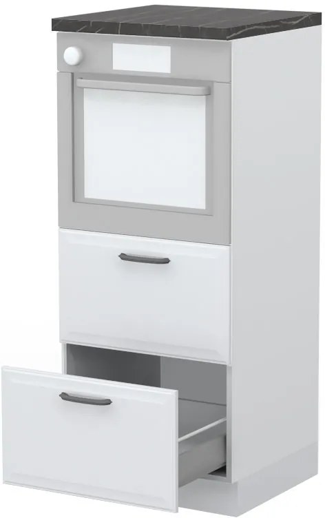Висок подов шкаф за фурна Evora K14-60-2MB-Walnut color