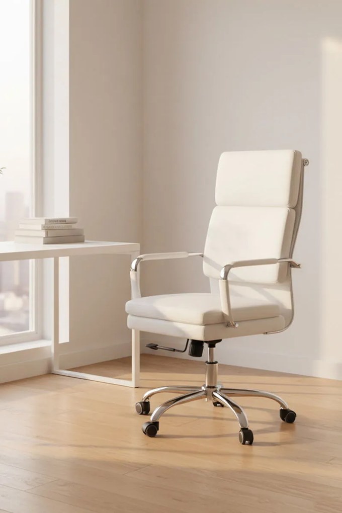 Офис стол Twinport-Бял